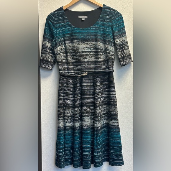 🎊2 for $20🎊 Roz & Ali Green and Black Dress - Picture 1 of 6